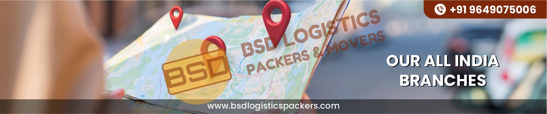 BSD Logistics Packers And Movers Locations